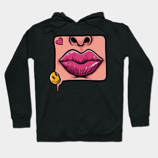 kiss for happiness Hoodie